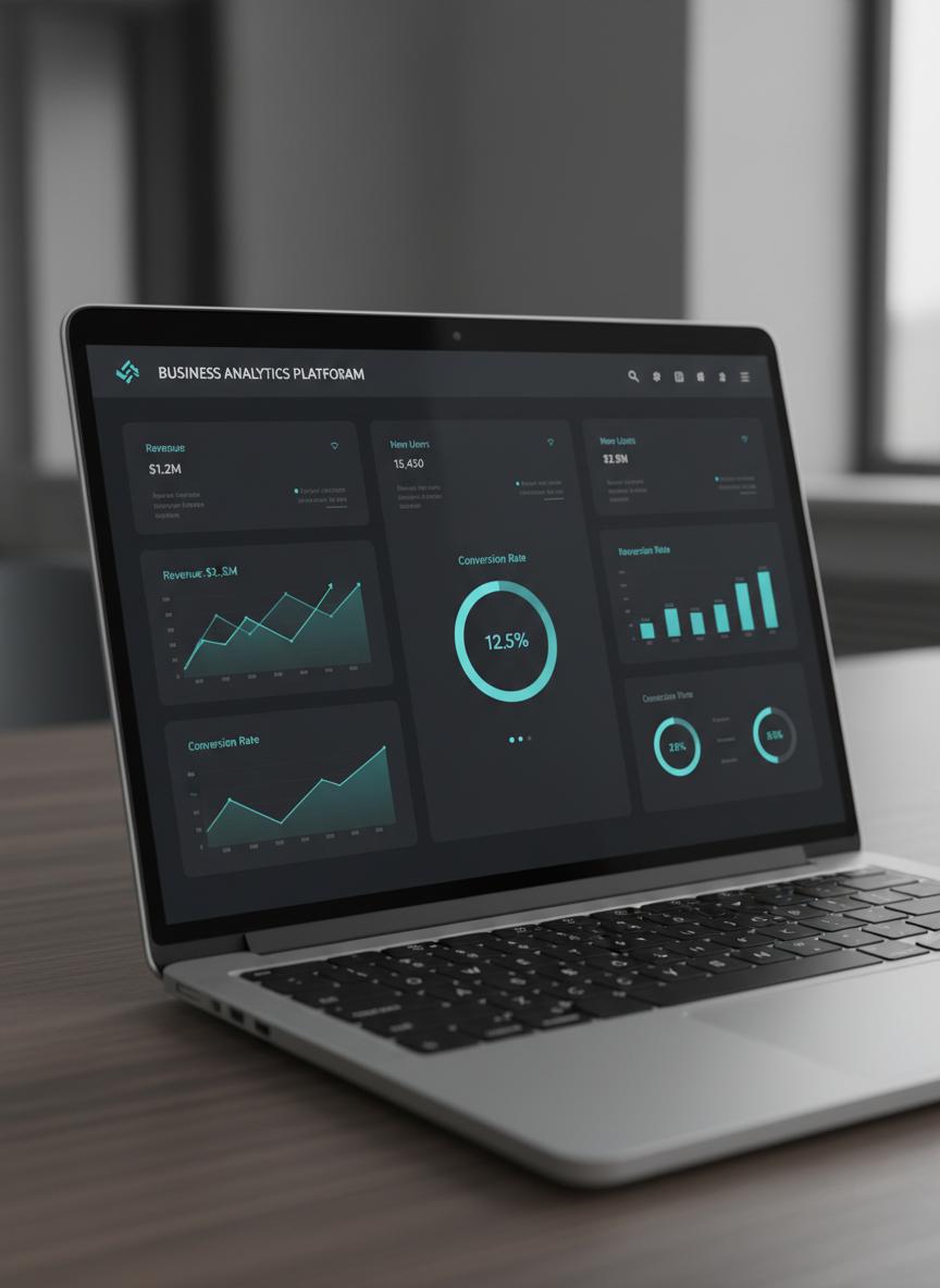 Operations dashboard interface showing business information