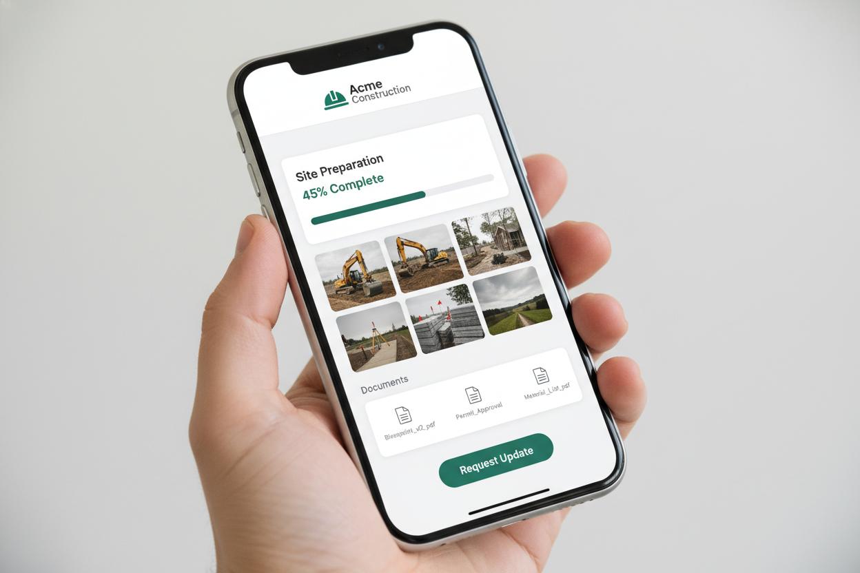 Illustrative field technology concept for Mobile Client Portals